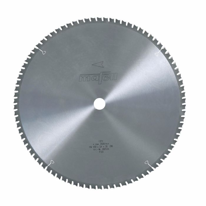 Mafell Accessories 092534 Mafell saw blade HM, 450 x 2.5/3.4 x 30 mm, Z 32, TZ
