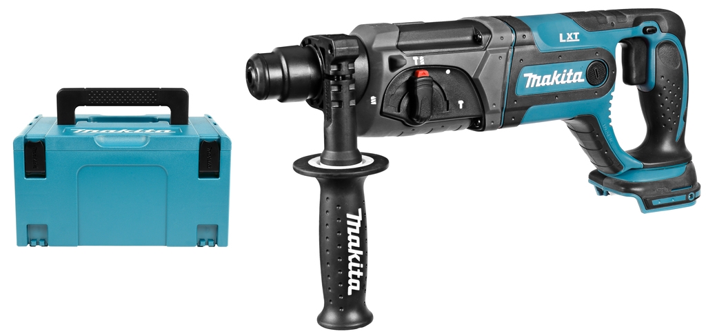 Makita DHR241ZJ Combination hammer 18 Volt excl. batteries and charger