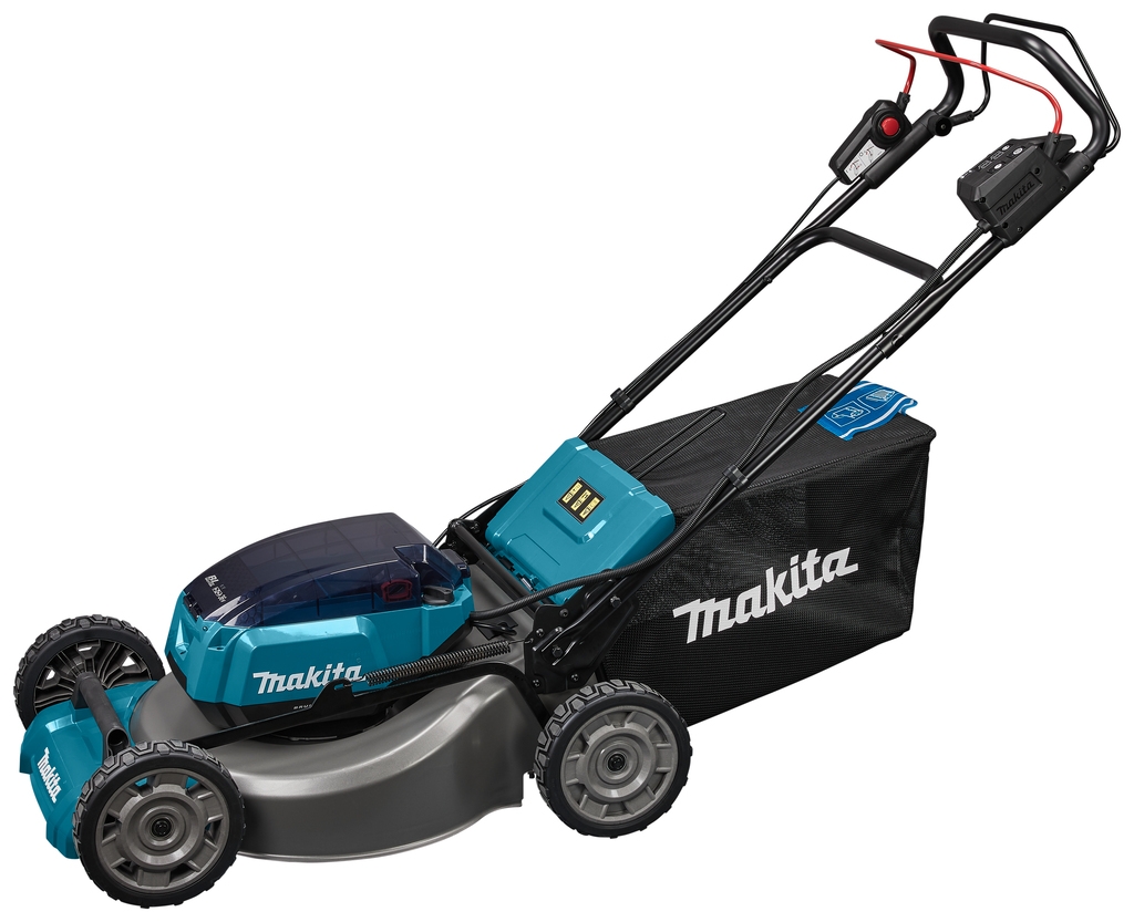 Makita DLM536Z Cordless lawnmower powered 53 cm 2 x 18 Volt Excl. batteries and charger