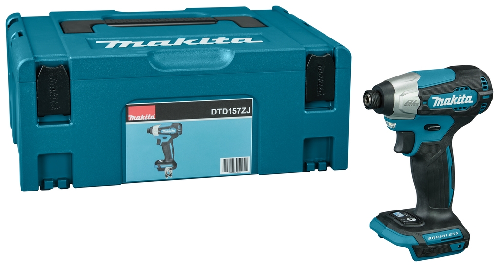 Makita DTD157ZJ Impact screwdriver 18V excl. batteries and charger in Mbox