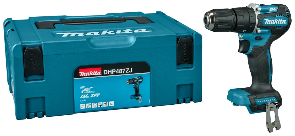Makita DHP487ZJ Impact drill Brushless 18 Volt excl. batteries and charger in Mbox