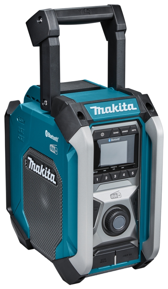 Makita MR007GZ Construction radio FM DAB/DAB+ Bluetooth 18V/40V max excl. batteries and charger