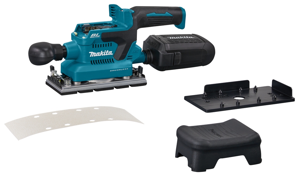 Makita DBO381ZU Cordless sander with AWS transmitter 18V