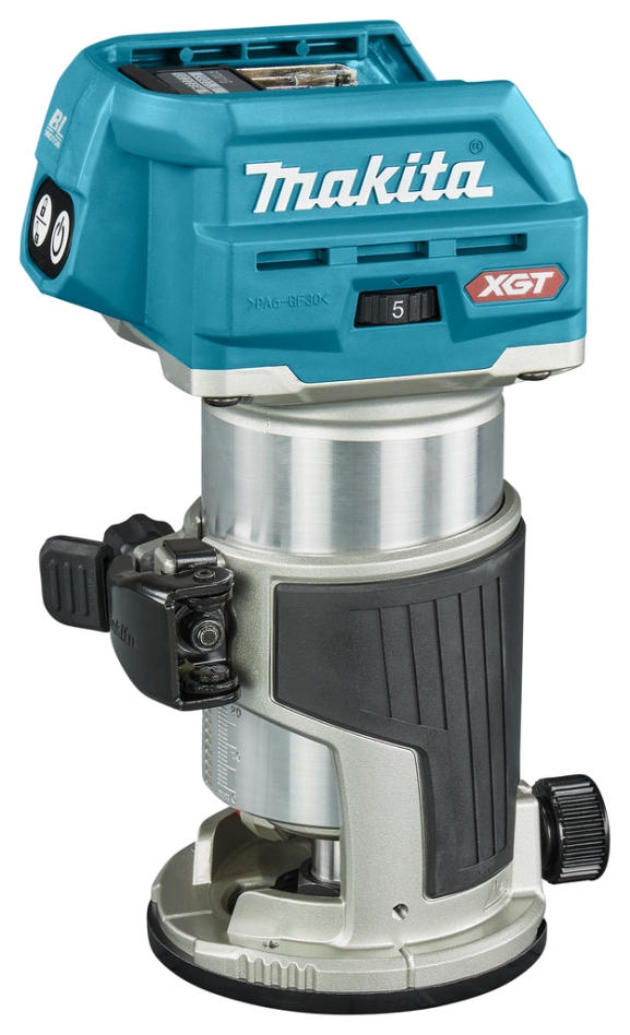 Makita RT001GZ14 Top and edge router 40V Max without batteries and charger