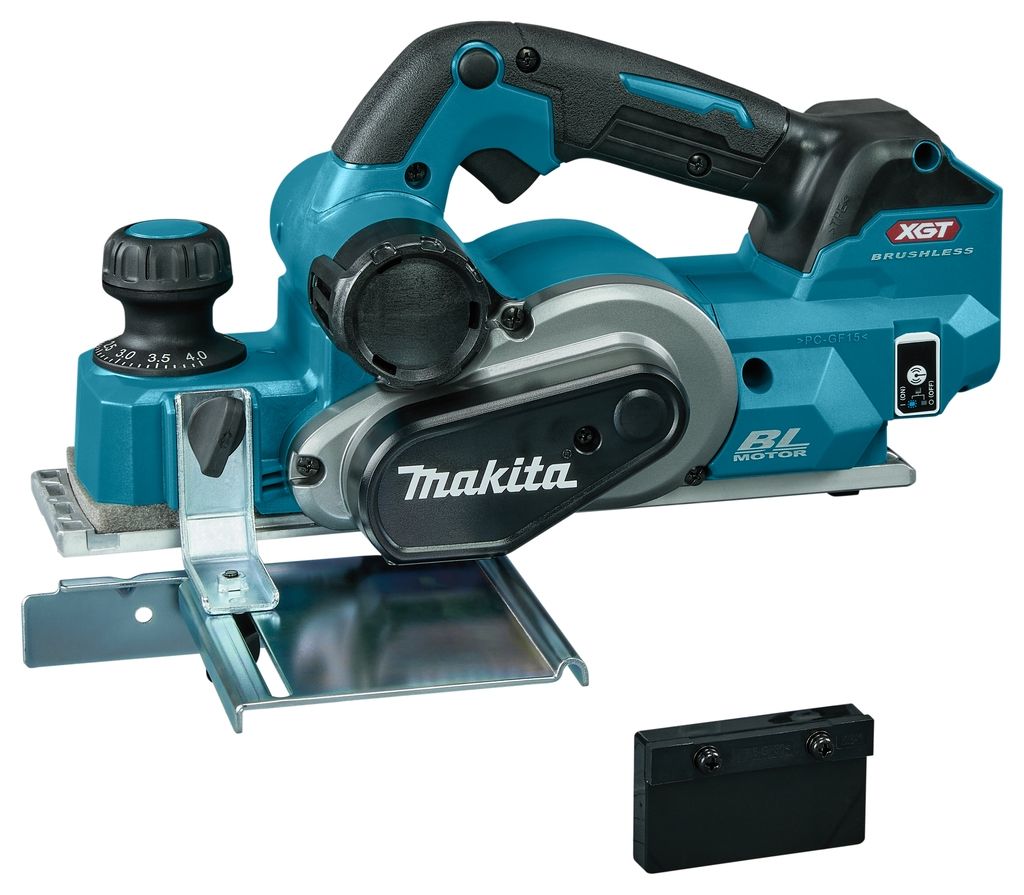 Makita KP001GZ Cordless Planer 82 mm 40V without batteries and charger in box