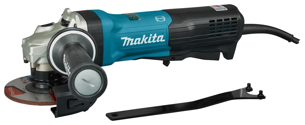 Makita GA5093X01 230V Angle grinder 125 mm 1900 watts with safety switch