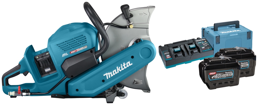 Makita CE001GL402 XGT 2x40 V Max Cutter 355 mm