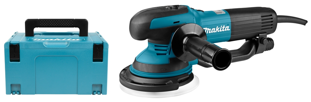 Makita BO6050J 230V Orbital sander 150mm in MakPac