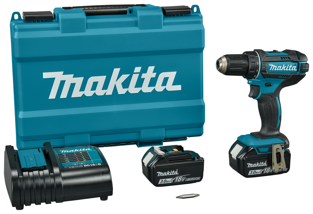 Makita DDF482SFE Cordless drill/screwdriver 18V 3.0AH Li-ion