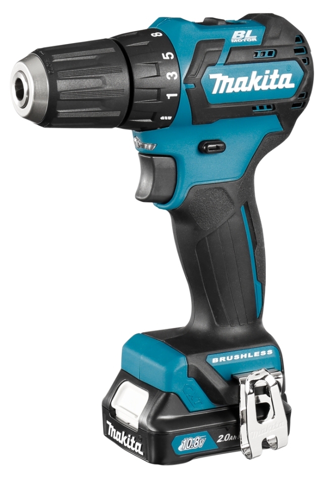 Makita DF332DSAJ Power Drill/Screwdriver 10.8 Volt 2.0 AH Li-ion Brushless in MakPac