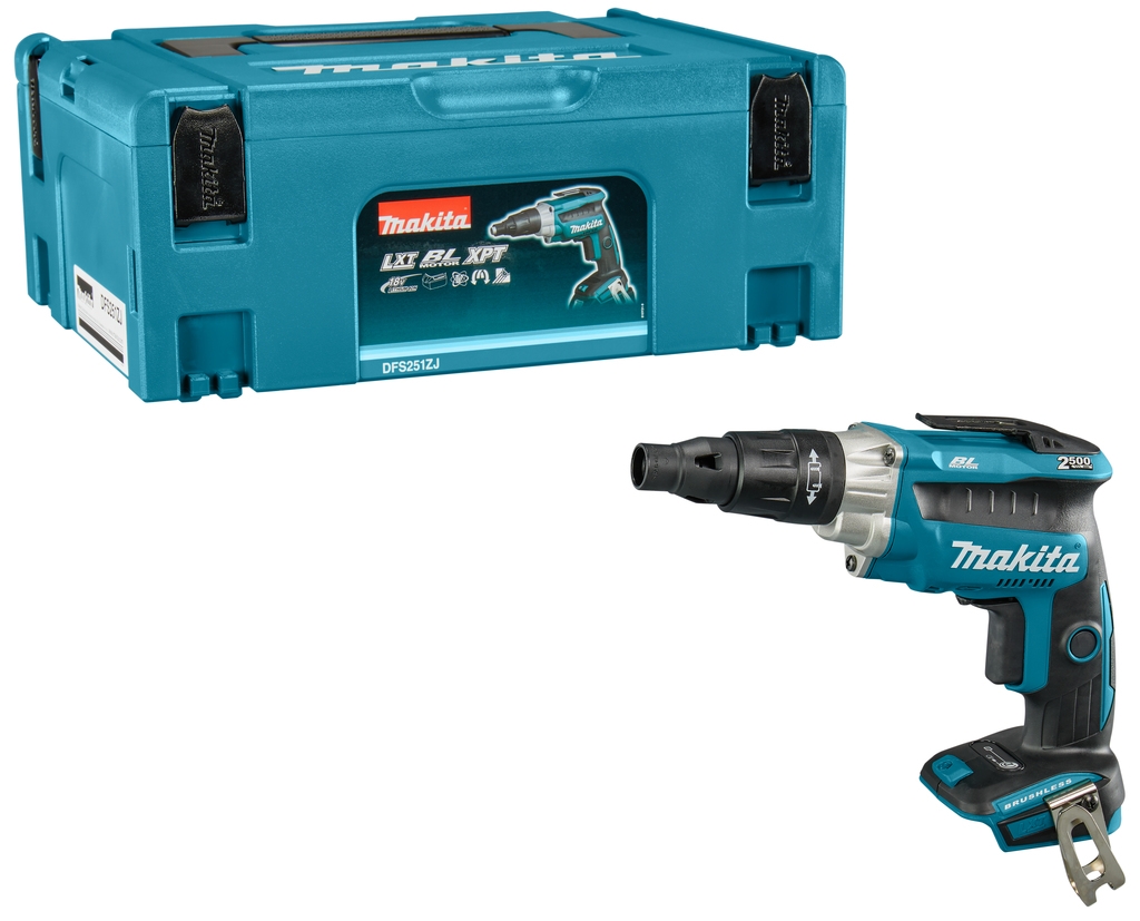 Makita DFS251ZJ Cordless Screwdriver 18 Volt Body