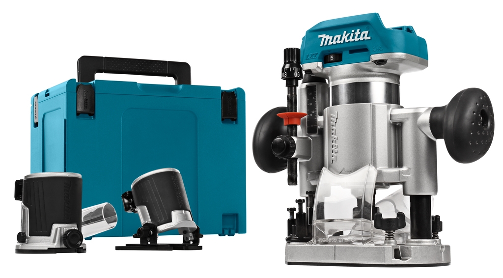 Makita DRT50ZJX2 Brushless Router 18 Volt Li-ion excl. batteries and charger