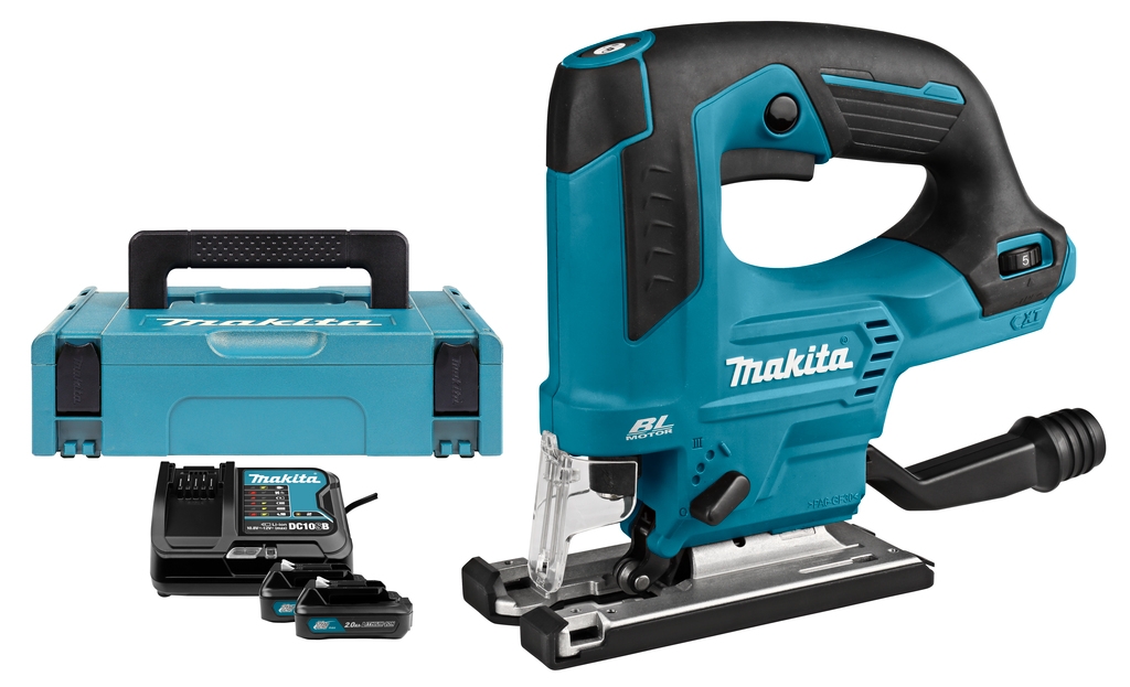 Makita JV103DSAJ Jigsaw D-handle 10.8 Volt 2.0 Ah Li-ion in MakPac