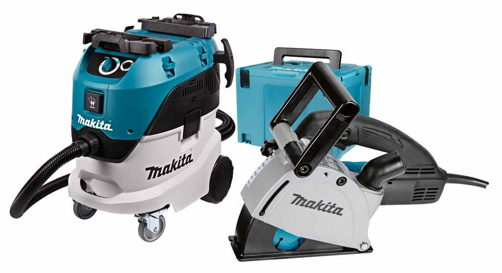 Makita DK0093J TNO Set - SG1251 Slot Saw + VC4210L Vacuum Cleaner
