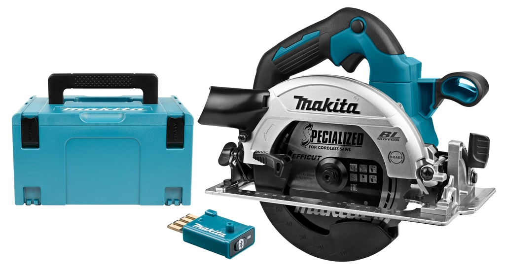 Makita DHS661ZJU Cordless Circular Saw 165mm with AWS transmitter 18V excl. batteries and charger