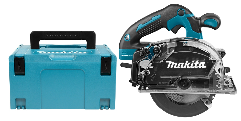 Makita DCS553ZJ Metal circular saw 150 mm 18V excl. batteries and charger