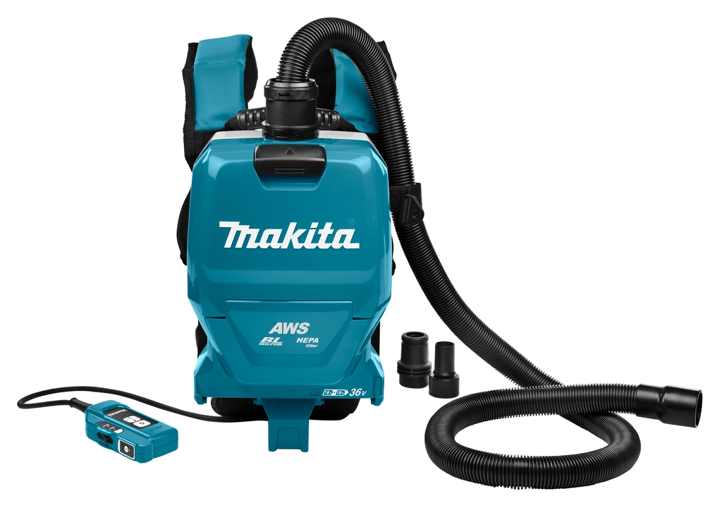 Makita DVC265ZXU Backpack Vacuum Cleaner AWS 2x18V excl. batteries