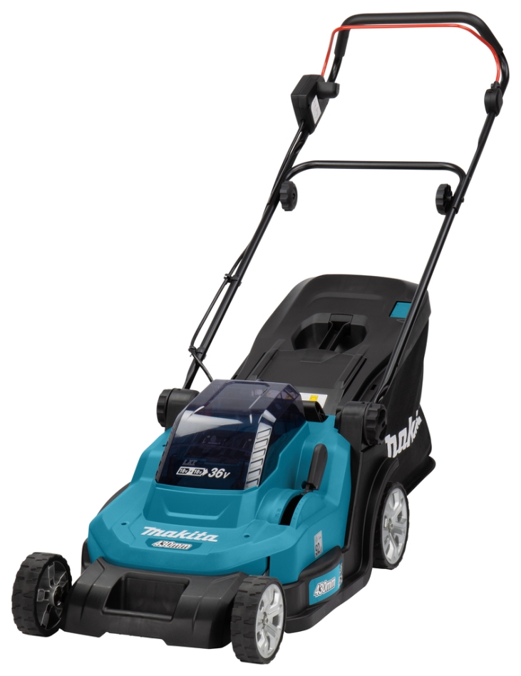 Makita DLM432Z Cordless lawnmower 43 cm 2 x 18 Volt Excl. batteries and charger