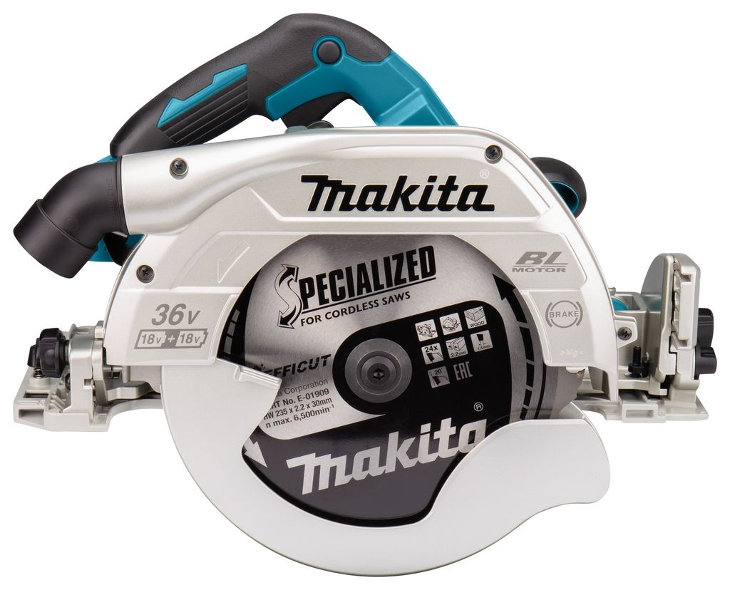 Price Makita Handheld Circular Saw Makita DHS900Z Cordless Circular Saw 235mm X 18V Batteries And  Charger