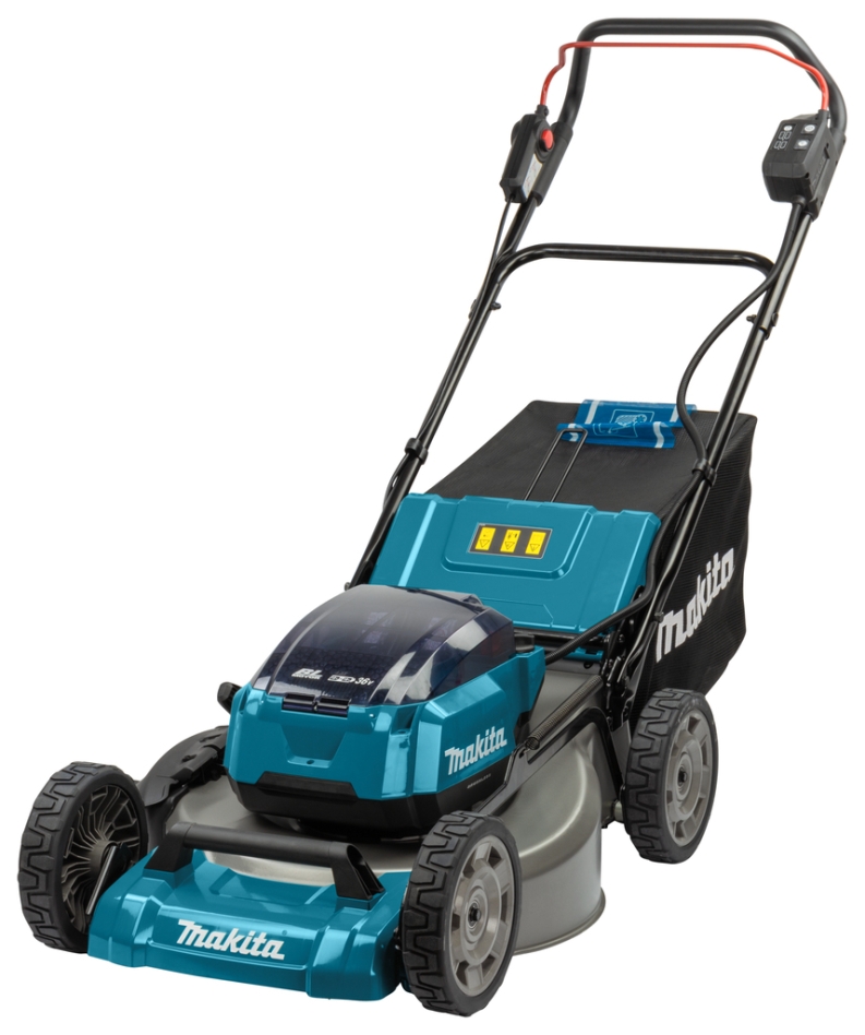 Makita DLM530Z Cordless lawnmower 53 cm 2 x 18 Volt Excl. batteries and charger