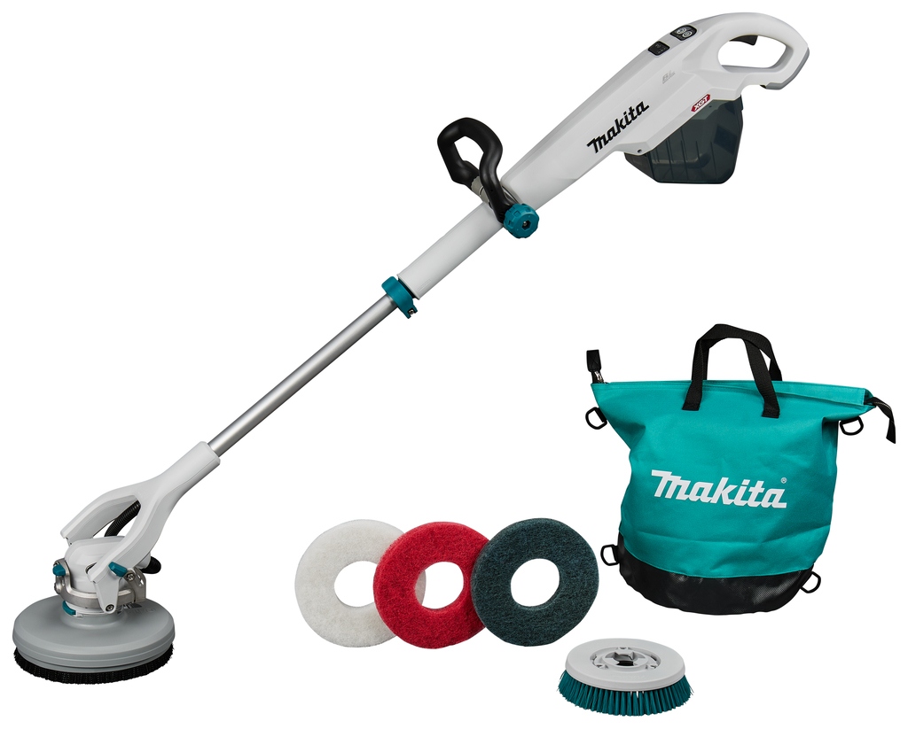 Makita PS001GZ XGT 40 V Max Cordless Scrubber/Polisher excl. batteries and charger in box
