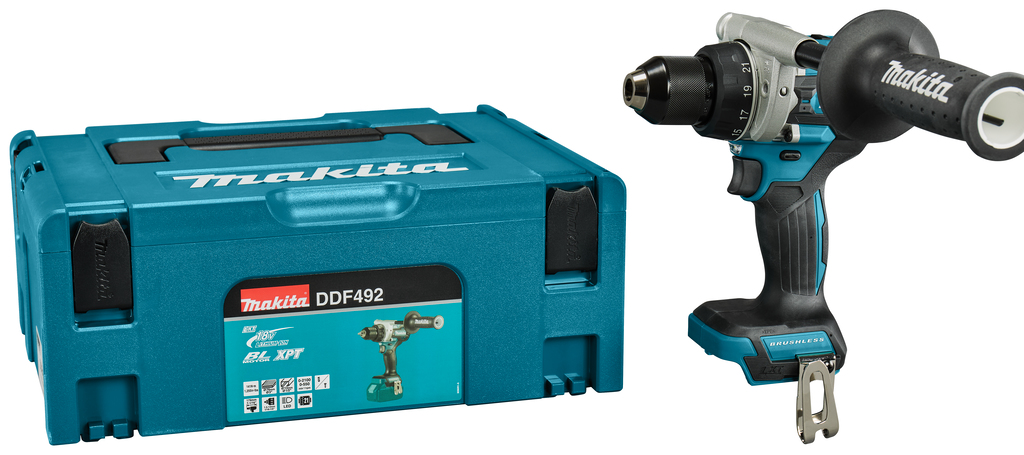 Makita DDF492ZJ LXT 18V Drill/screwdriver excl. batteries and charger in Mbox