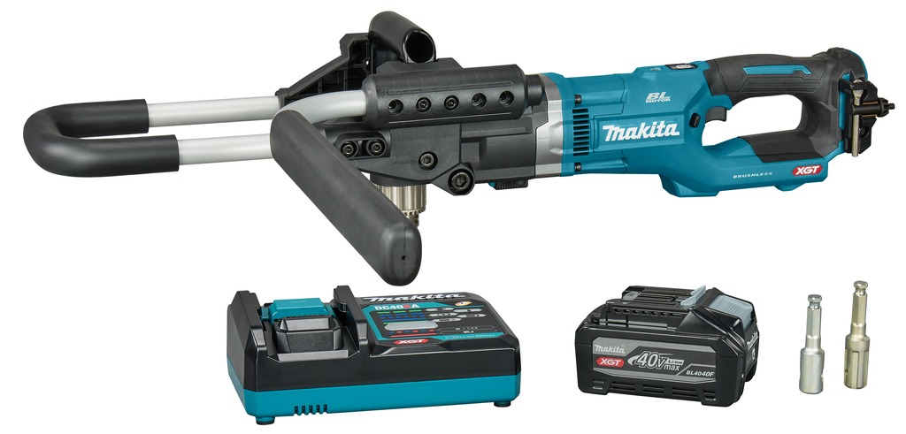 Makita DG001GU101 XGT 40 V Max Accu-ground drill 40V incl. 1x4.0Ah and quick charger in box