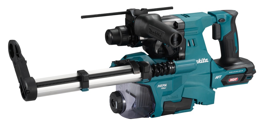 Makita HR011GZ03 XGT 40 V Max Combi hammer without batteries and charger incl. dust extraction in Mbox
