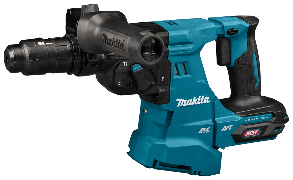 Makita HR012GZ XGT 40V Max cordless combi hammer with quick