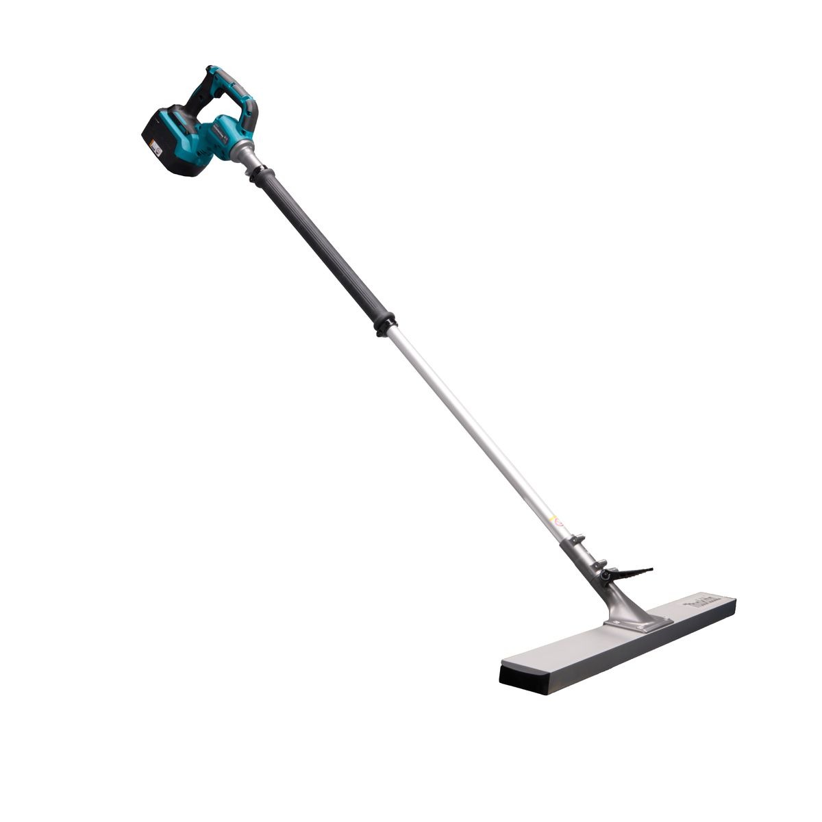 Makita VL001GZ03 XGT 40 V Max Vibrating Trowel, including a 1800 mm finishing trowel, without batteries or charger, in a box