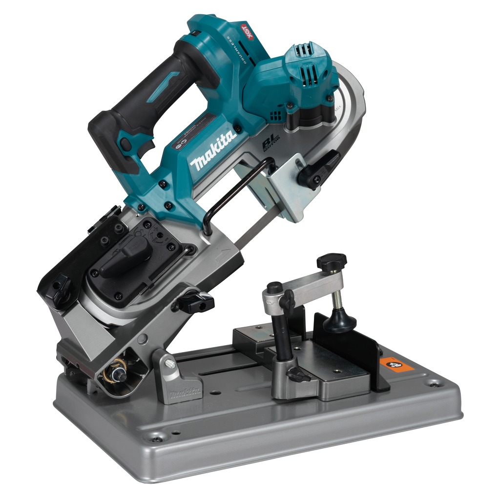 Makita PB003GZ01 XGT 40 V Max Band Saw on Sawing Platform (battery and charger not included) in a box
