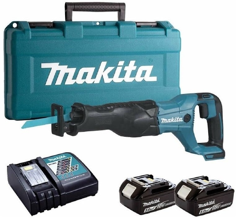Makita DJR186RTN 18V Recipro saw 6.0Ah Li-Ion