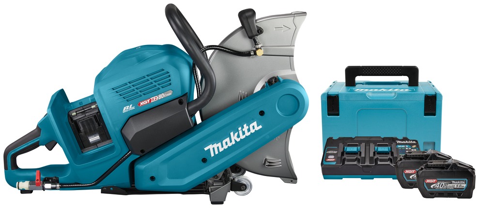 Makita CE001GT202X Power cutter 355 mm 2 x 40V Max 5.0Ah Li-Ion
