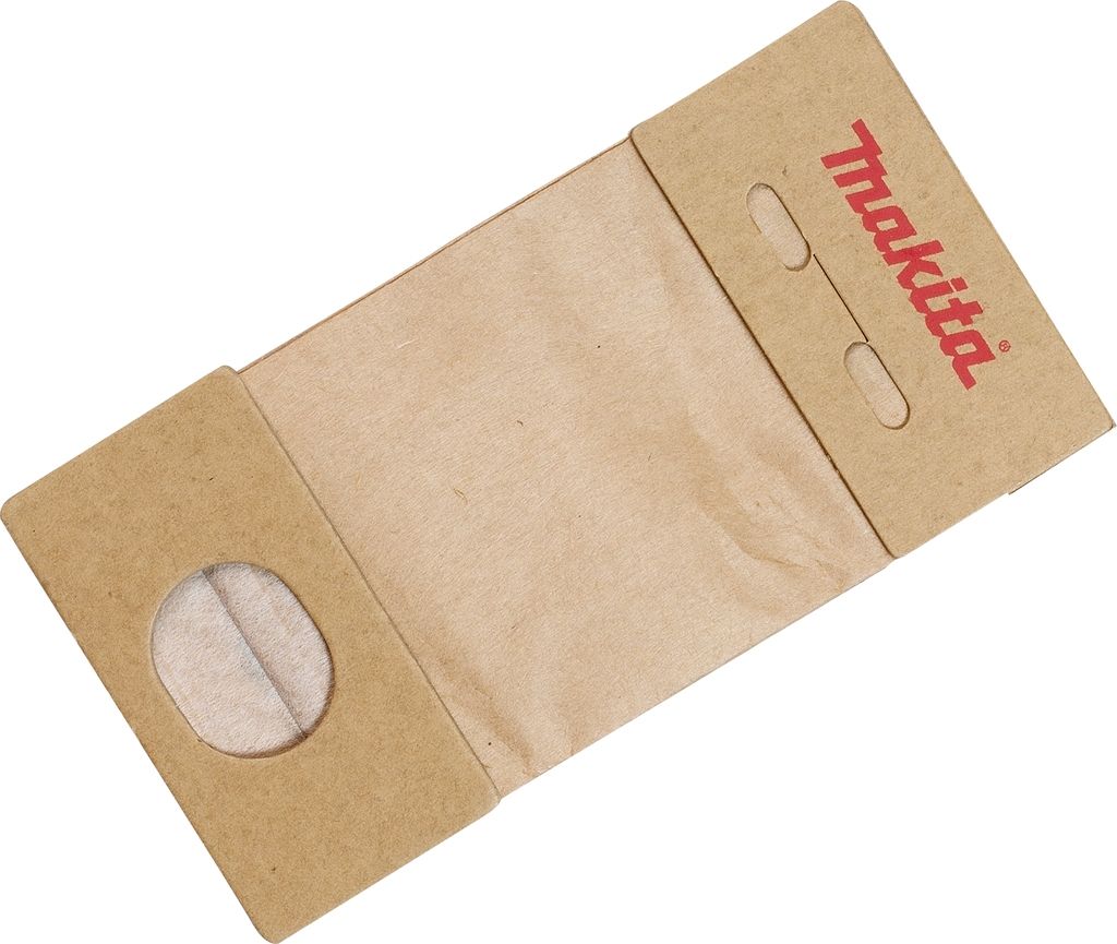 Makita Accessories 193712-3 Dust bag "paper" 5 pcs. BO4553/BO4554/BO4555/BO4556/BO4557/BO4561/BO4565/BO5010/BO5012