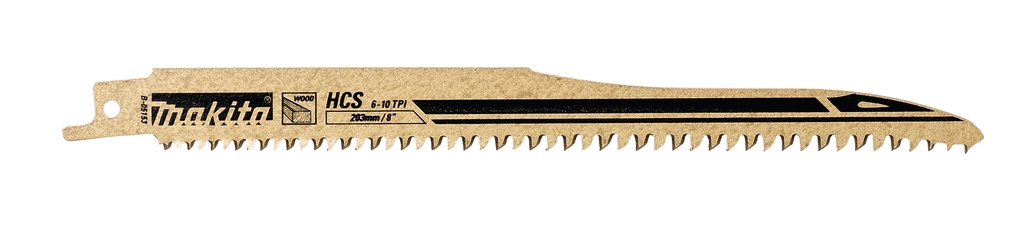 Makita Accessories B-05153 Reciprocating saw blade Progressive 203MM Wood 5 pieces