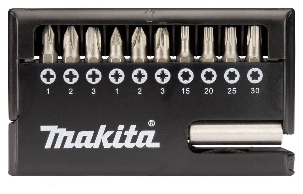 Makita Accessories D-30651 Screw bit set 11-piece