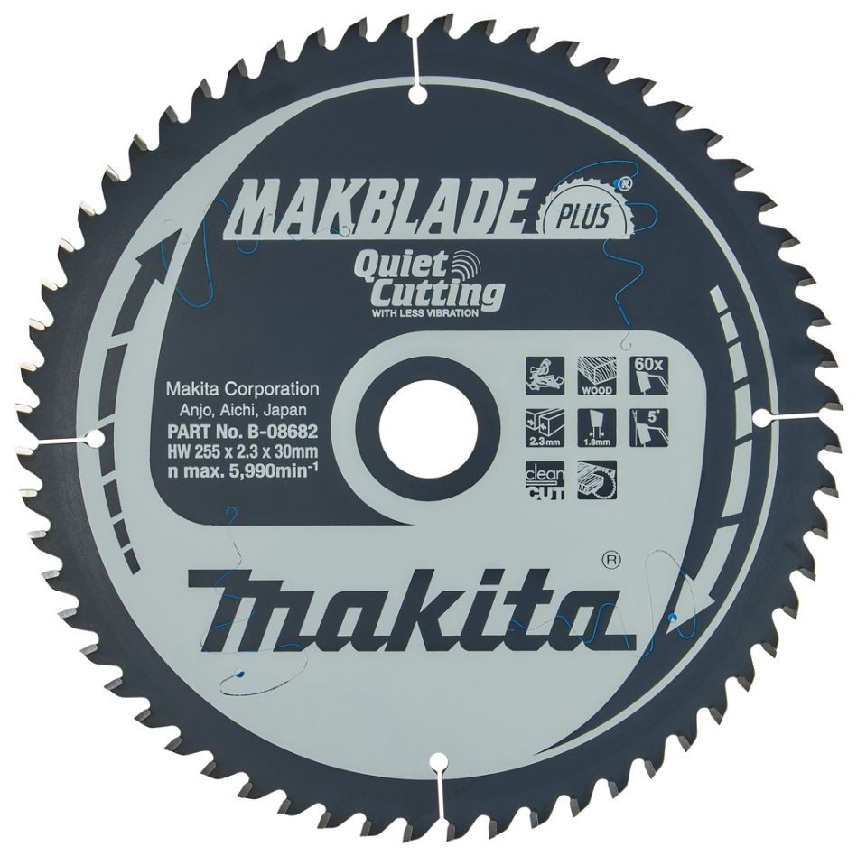 Makita Accessories B-08682 HM saw blade Quiet
