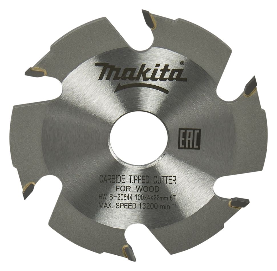 Makita Accessories B-20644 Plate joiner HM 100x22x4 6T