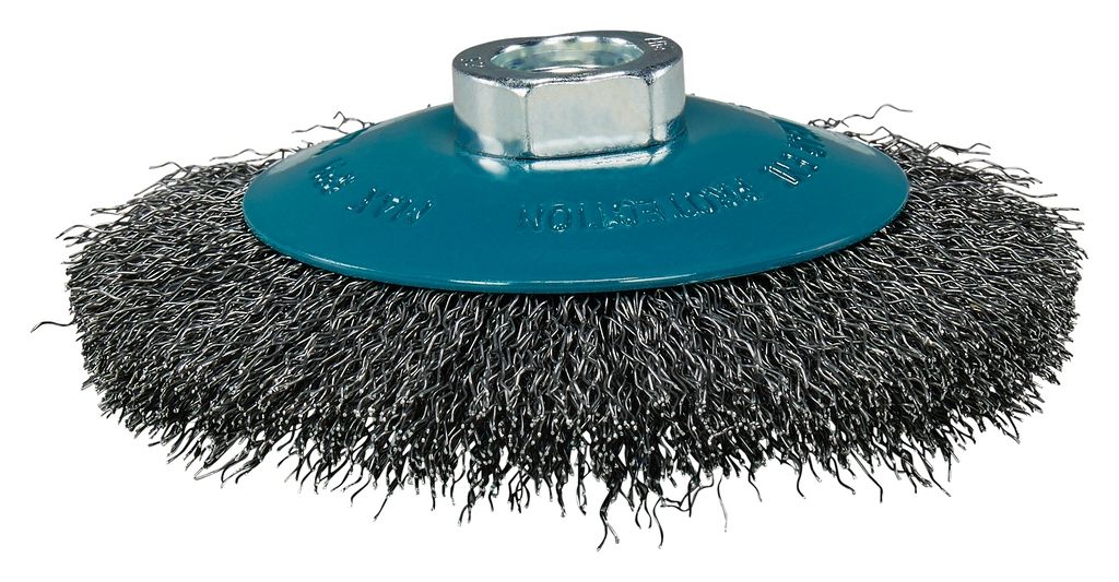 Makita Accessories D-39849 Cone brush Crimped steel wire M14 x 115 mm