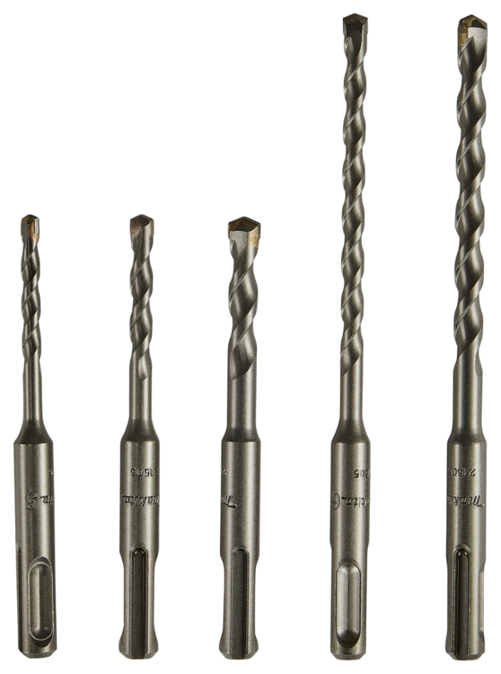 Makita Accessories D-40593 SDS-Plus Concrete Drill Set 10-piece
