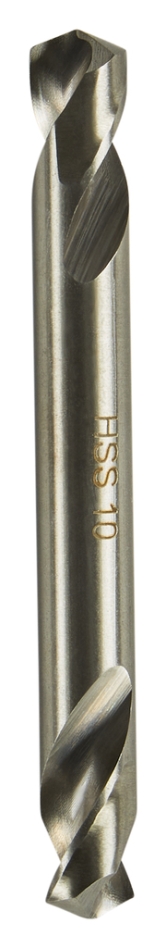 Makita Accessories B-26858 HSS-G Metal drill double-sided 10.0 x 89 mm Per 10 Pieces