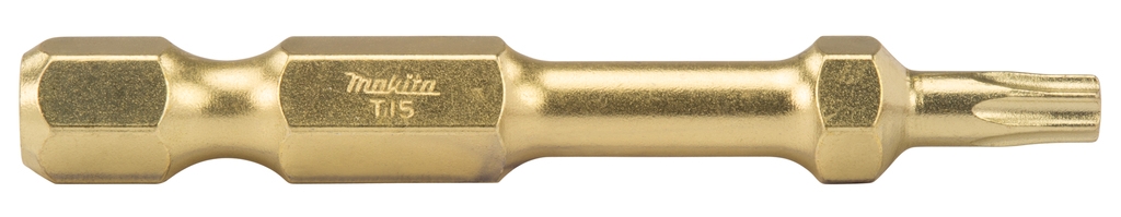 Makita Accessories B-28232 XTT Impact Screw bit shape E Torx 15 50 mm Per 2 pcs.