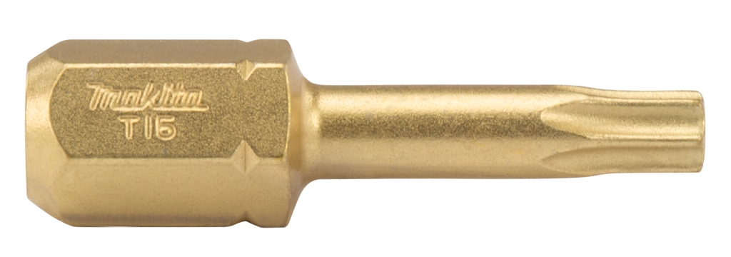 Makita Accessories B-28400 XTT Impact Screw bit shape C Torx 15 25 mm Per 2 pcs.
