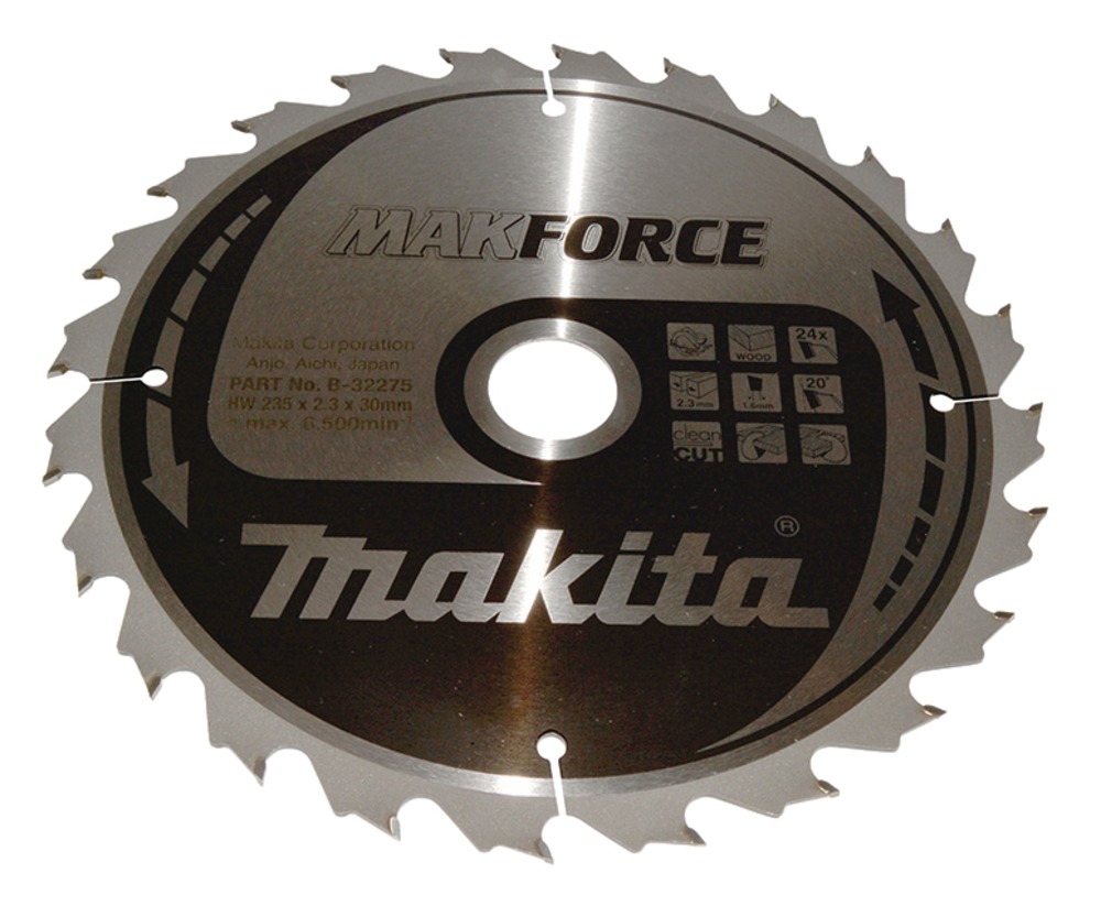 Makita Accessories B-32275 Circular saw blade Wood 235x30x24T P