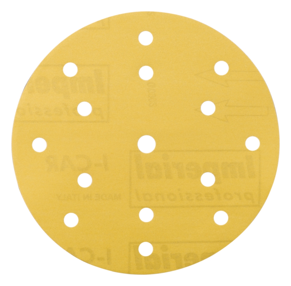 Makita Accessories B-39394 Sanding disc K500 150mm yellow 100 pieces