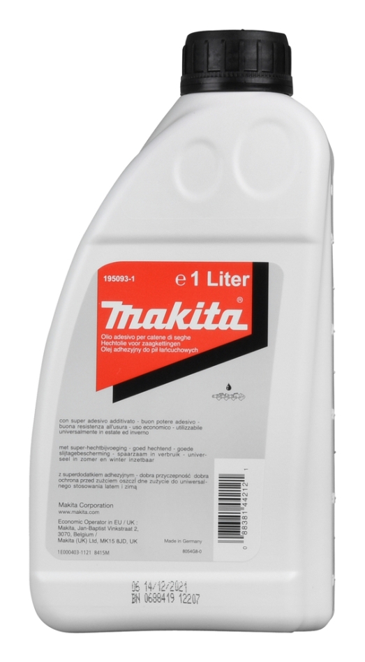 Makita Accessories 195093-1 Chainsaw oil 1 ltr.