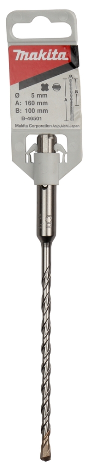 Makita Accessories B-46501 P2S SDS-PLUS drill bit 5x160mm