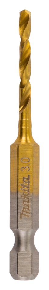 Makita Accessories B-50887 Metal drill bit HSS-Tin 3x64mm