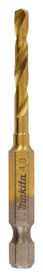 Makita Accessories B-50924 Metal drill bit HSS-Tin 4,0x71mm
