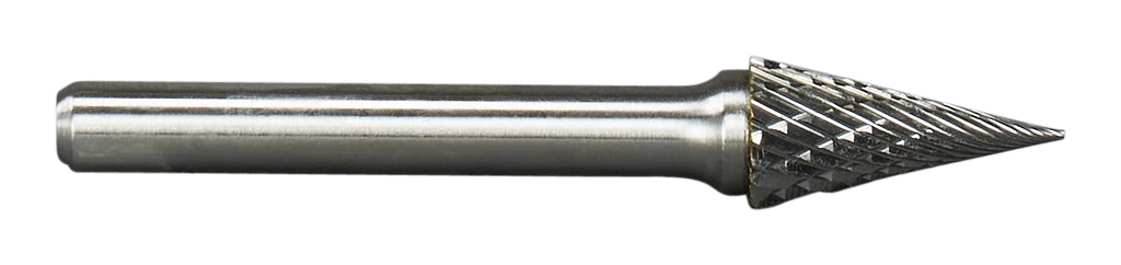 Makita Accessories B-52847 HM Carbide cutter 6mm cone with pointed head for stainless steel